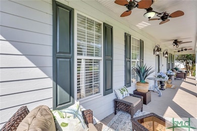 Porch is width of home