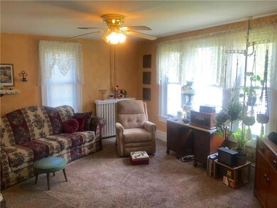 Living room with lots of natural light.