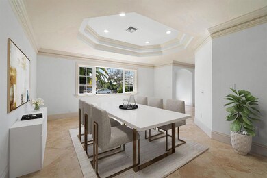 Virtually Staged Dining Area