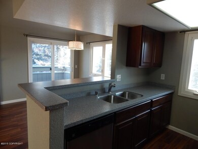 Kitchen With Solid Surface Counters