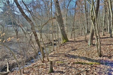 Small stream that runs through the property.