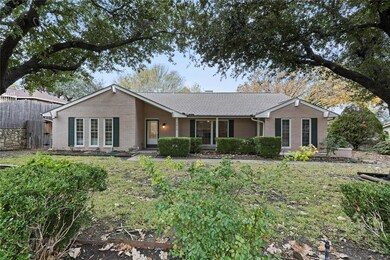 View of single story home