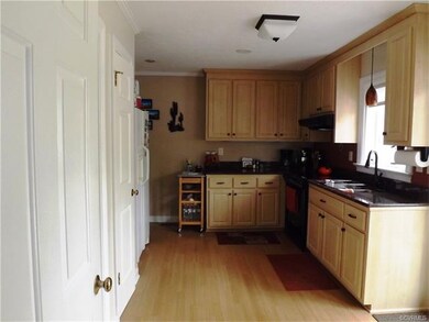 The kitchen was recently remodeled and has beautif