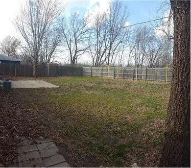 backyard looking NW