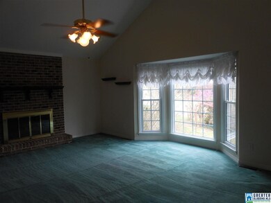 Wonderful Great Room with bay window and fireplace