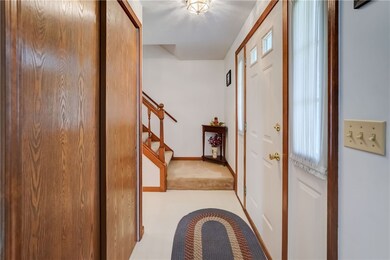 a view of the entry from the living room