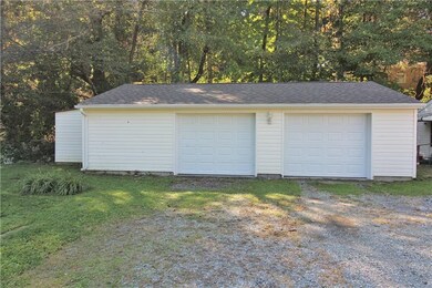 Two car garage plus tons of extra storage.  Rebuil