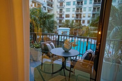 Pool View from Bedroom