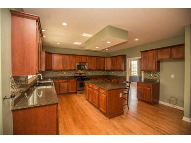Kitchen. The stunning kitchen, features granite co
