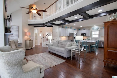 Beautiful, vaulted ceilings and tons of windows wi