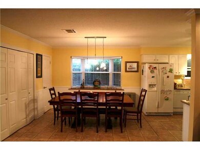 Breakfast Room. Large breakfast room with bay wind