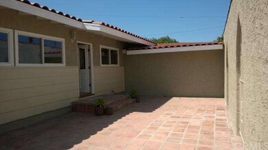 Secured gated entry way area