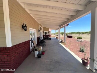 Back wrap around porch