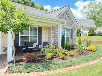 Front flower beds bring perennial blooms