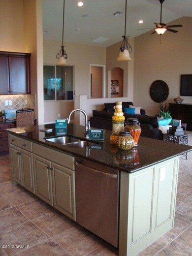 Model Home Kitchen Example