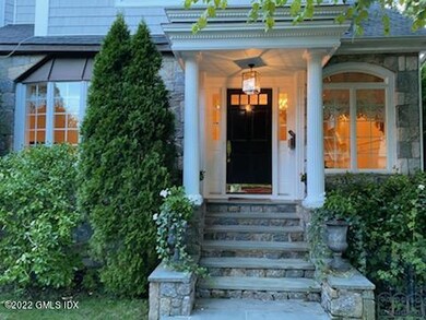 Front portico