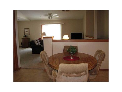 Dining Area. Eat in kitchen open to living area.