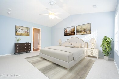 Staged Primary Bedroom