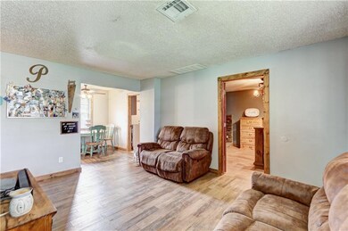 Good flow into the kitchen. 2nd living/family room