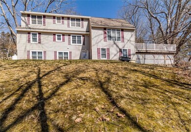 Back of house showing 3 floors and...