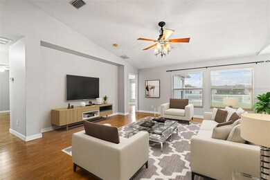 Virtually Staged Living Room