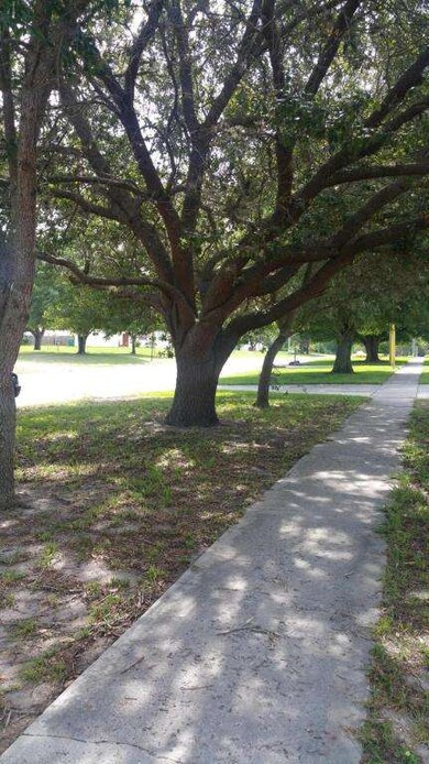 Front yard and sidewalk