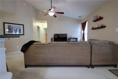 GREAT ROOM: The great room has open views from the