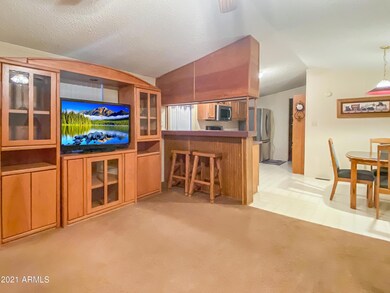 Living room to dining room