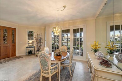 Dining Area with View Overlooking Lake