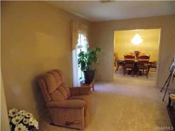Formal living room on the front of the house.