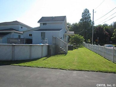 Yard. Side yard view looking toward front yard