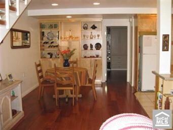 The dining room has been enlarged by 3 feet with c