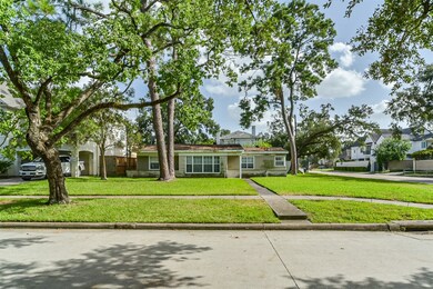 Front view of property highlights the depth of the