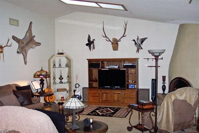 Great Room with Sky Light & Fireplace