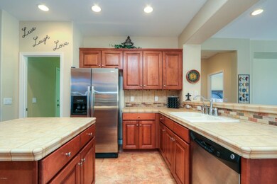 Maple cabinets