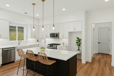 Virtually Staged Kitchen