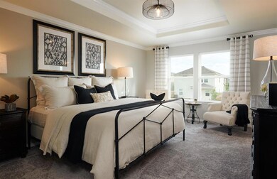 Owner's suite *Photos of furnished model. Not actu