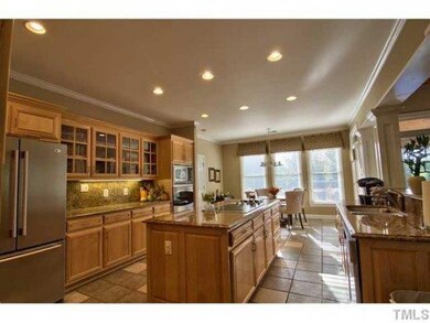 Center island  tile floors