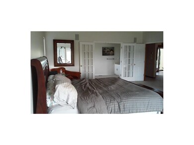 Huge master with double doors