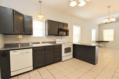 Another view of the large kitchen