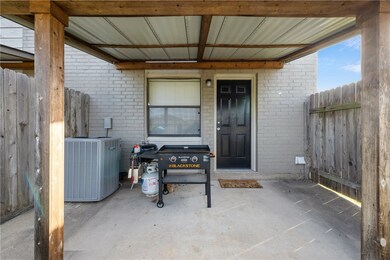 Rear of property