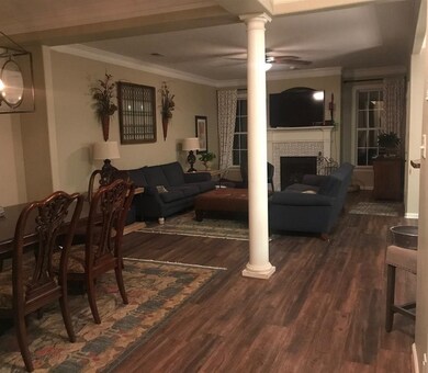 Looking from the foyer to the Great Room