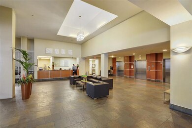 Main lobby with 24 concierge and security