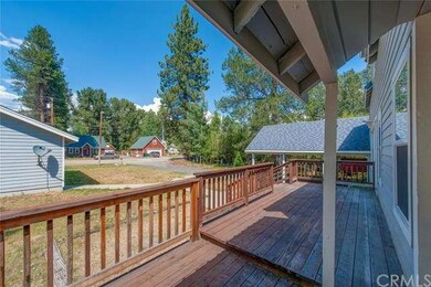 Large front deck.