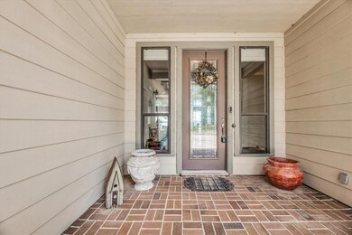 Welcoming entrance into the home.