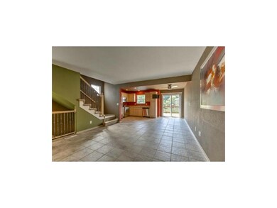 Dining area opens to large, private deck that walk