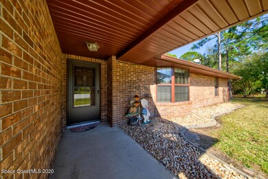 covered front entry