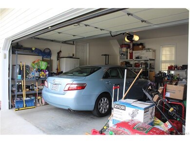 TWO CAR GARAGE. LOTS OF STORAGE SPACE.  COMPLETELY