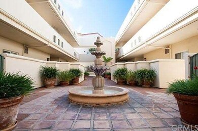 Secondary courtyard fountain located in quiet and 