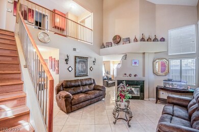 Relax in the formal living room with tile floors,